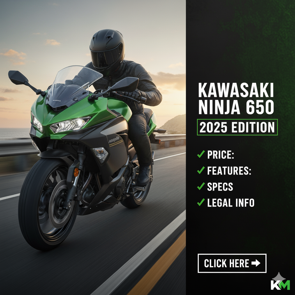 Kawasaki Ninja 650 2025 Edition: Price, Features, Specs, and Legal Information