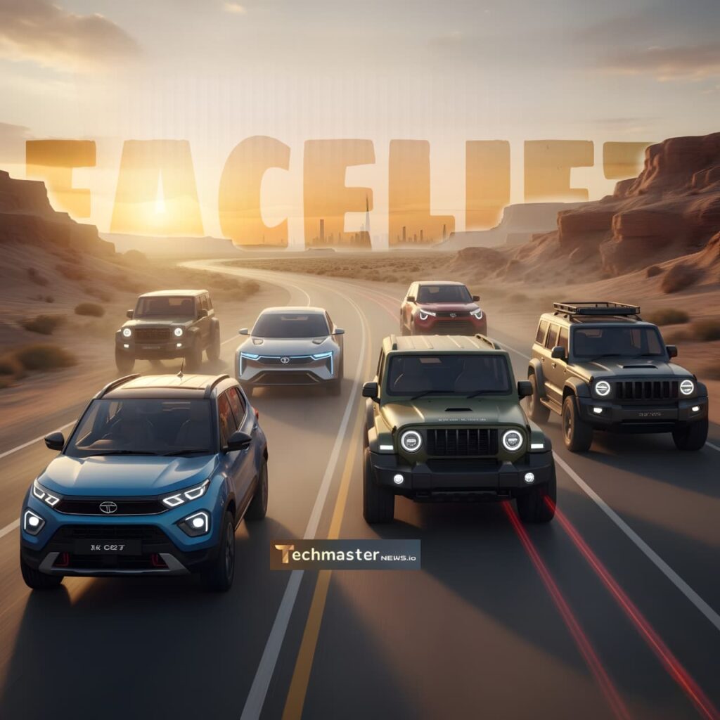Tata Punch Facelift to Mahindra Thar Facelift ,5Exciting SUVs Arriving Before the End of 2025!