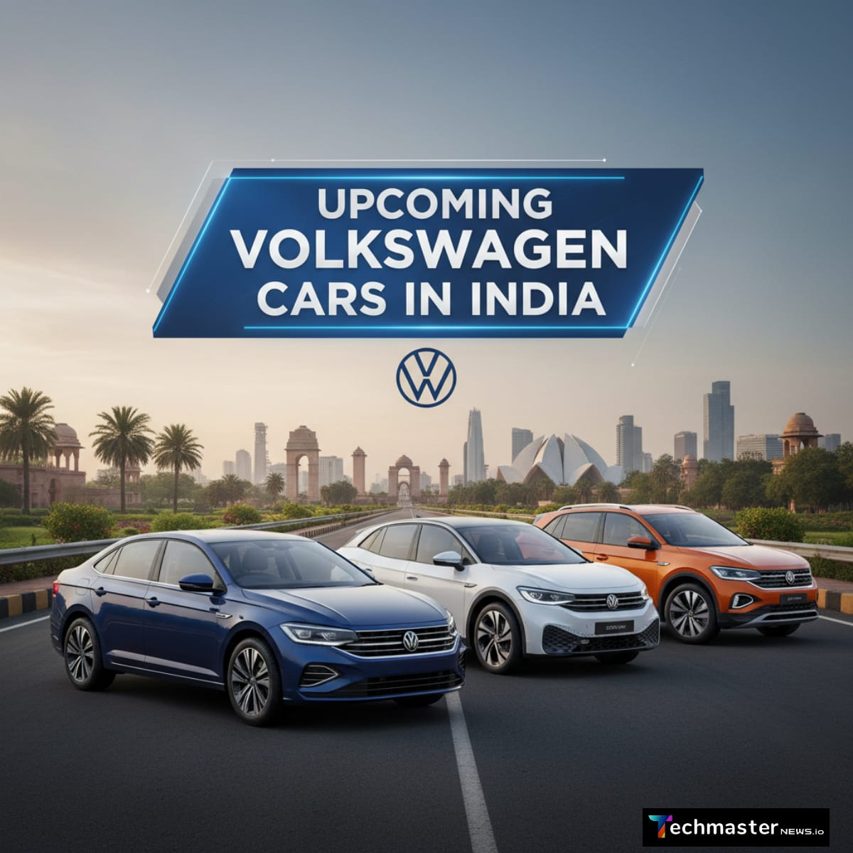 Top 3 Upcoming Volkswagen Cars in India: Taigun Facelift, Virtus Facelift & Tayron 7-Seater SUV