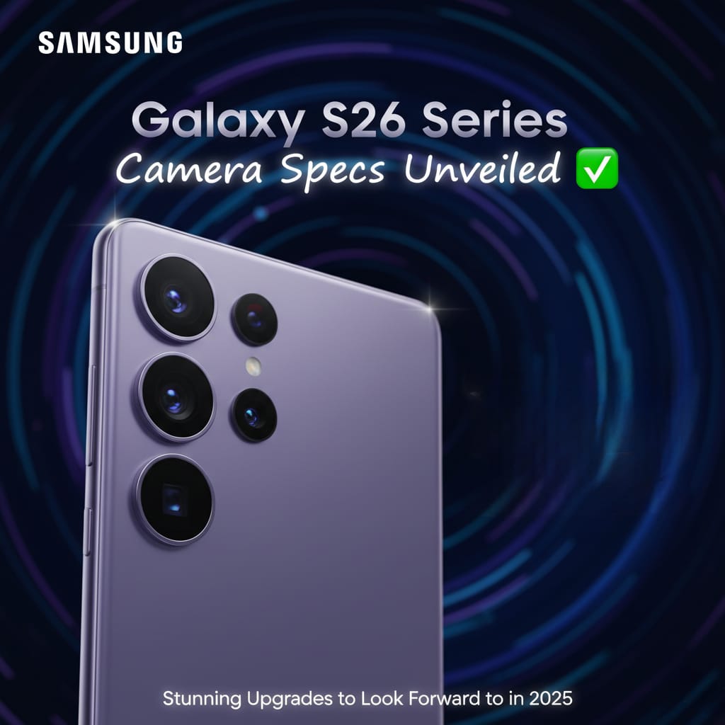 Samsung Galaxy S26 Series Camera Specs Unveiled: Stunning Upgrades to Look Forward to in 2025 ✅