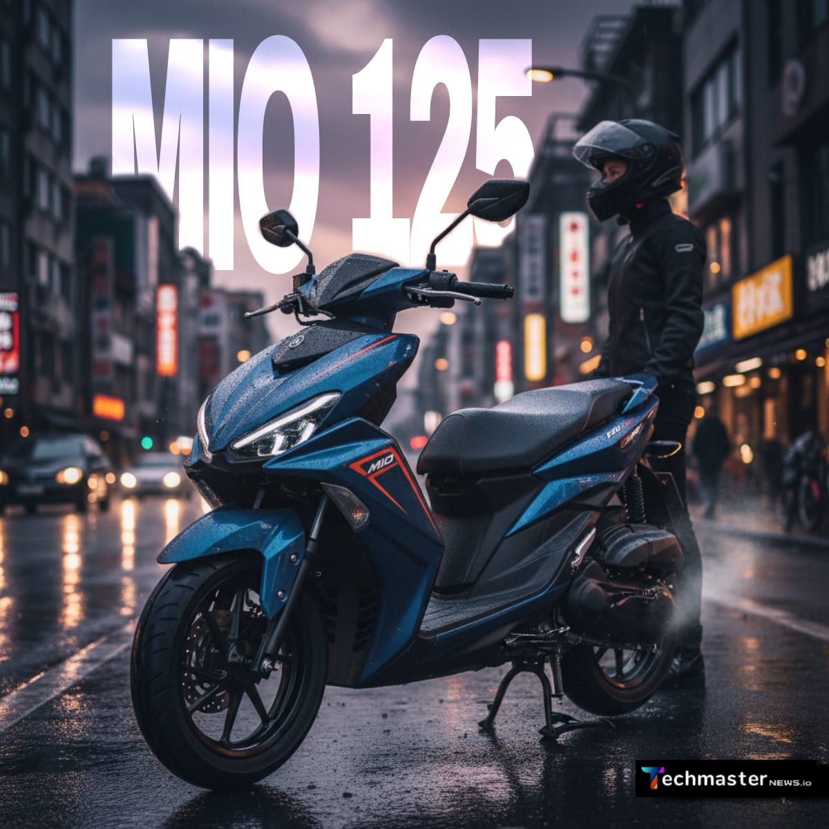 Yamaha MIO 125 Launched: World’s First Geared Scooter with Modern Features