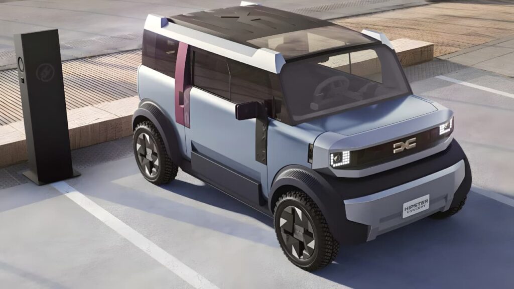 Renault Dacia Hipster EV: The Smart, Lightweight City Car for a Greener Future
